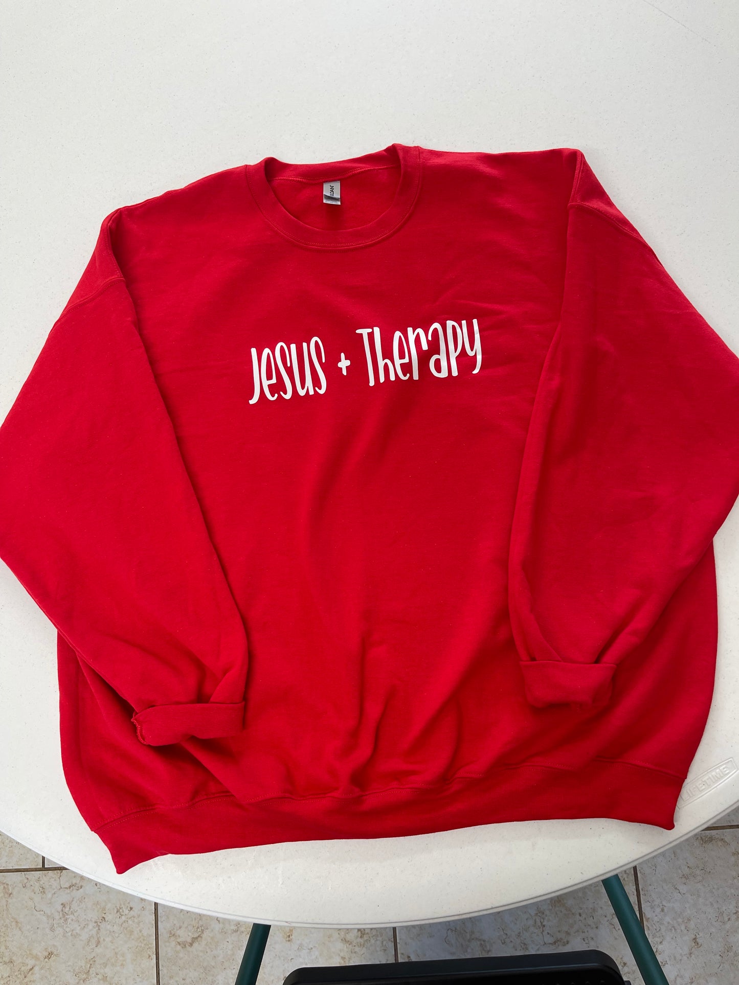 Jesus + Therapy Sweatshirt