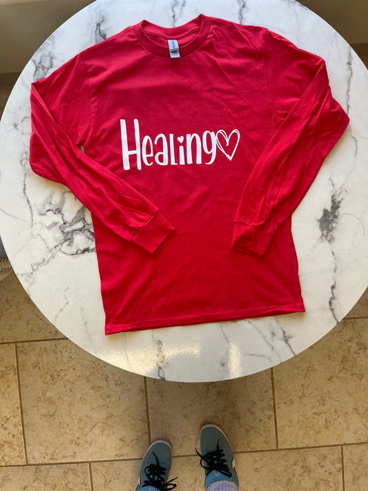 RED Healing (Long Sleeve Shirt)